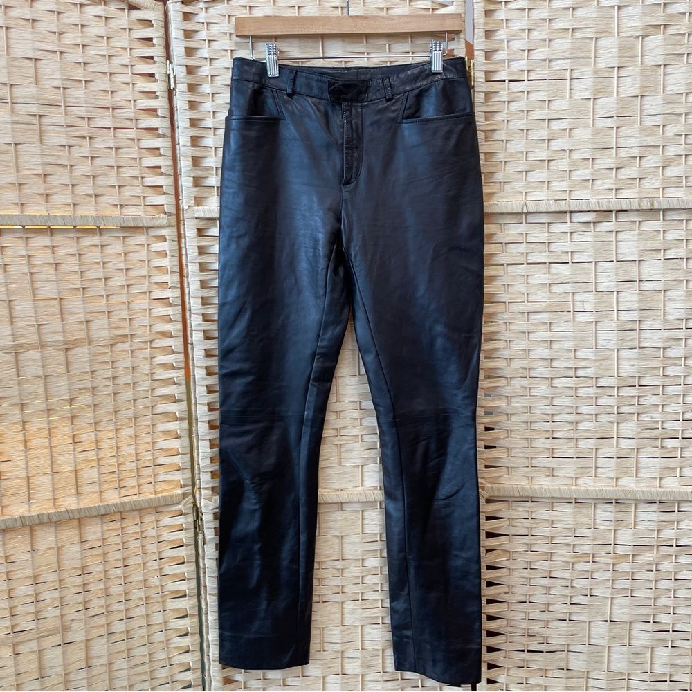 Gucci Vintage Leather Pants